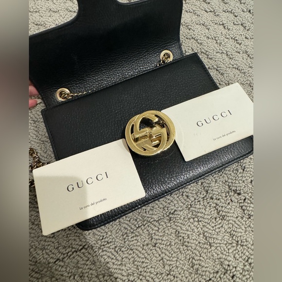 Gucci Interlocking G small leather shoulder bag - Picture 2 of 8
